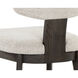Rickett Dark Brown / Dove Cream Dining Chair, Set Of 2